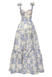 LTP1227,Special Floral Pattern Chiffon A-Line Prom Evening HZ0307
