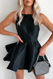 Black A-Line Homecoming Dresses Short Party Dress, HZ0307