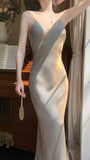 Cheap Prom Dresses Spaghetti Straps Sheath Long Party HZ0307