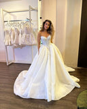 Elegant Lace Wedding Ball Gown Sweetheart Bridal HZ0307