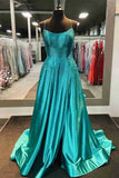 LTP0963,Elegant Lilac High Slit Long Prom Dress with HZ0307