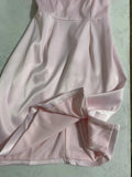 Puffy Shoulder Satin Mini Homecoming Dresses Short Party Dress, HZ0307