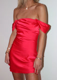 Red Homecoming Dress - Bodycon Mini Party Gown with Short HZ0307