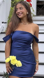 Red Homecoming Dress - Bodycon Mini Party Gown with Short HZ0307