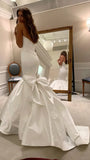 Ivory Sweetheart Mermaid Wedding Dress With HZ0307