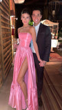 LTP1665,Princess A-Line Pink Evening Prom Dresses, Sweet Birthday Party HZ0307