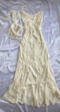 Off White Chiffon Sheath Long Evening Prom HZ0307