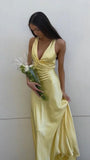 Sexy Mermaid V Neckline Long Prom HZ0307