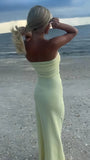 Simple Prom Dresses, Strapless Bodycon Party HZ0307