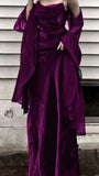 Spaghetti Straps Burgundy Prom Dresses Satin Sheath Evening Graduation HZ0307