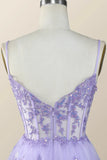 Spaghetti Straps Ruffle Lace Sequin Homecoming HZ0307