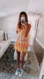 Chiffon Lace Homecoming Dress - Spaghetti Strap Mini Prom HZ0307