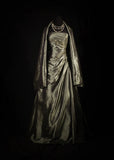 Stunning Blue Beaded Prom Dress - Strapless Long Evening Formal HZ0307