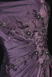 Stunning Blue Beaded Prom Dress - Strapless Long Evening Formal HZ0307