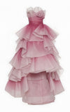 Sweet Pink Ball Gown Gradient Color Sweet 16 Dress Prom HZ0307
