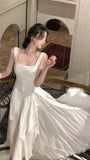 Vintage Ivory Chiffon Prom Dress - Classic Evening HZ0307