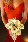 Red Mermaid Sweetheart Prom Dresses Senior Formal Party HZ0307